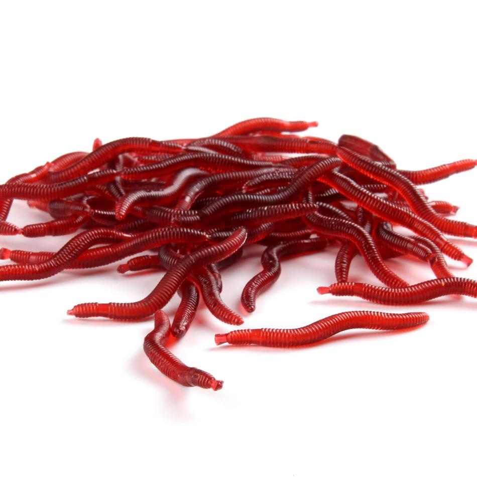 Red Worms Fishing Baits