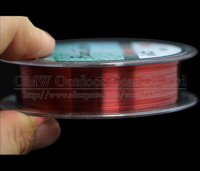 Fluorocarbon Fishing Line Red