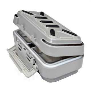 Fish Tackle Box Case Gray