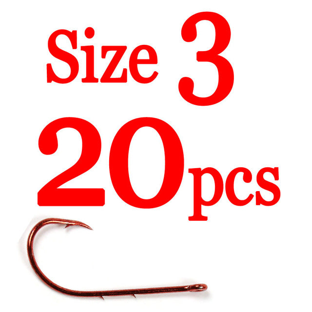 Red Bait Holder Hook