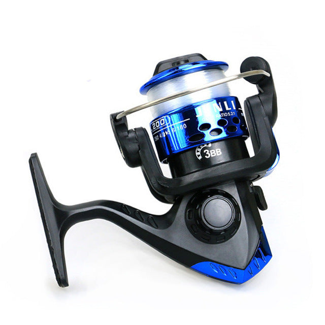 Handle Electroplating Fishing Reel